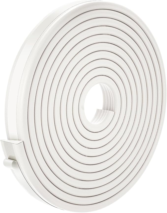 QDiShi 196" Wedge-Shape Weather Stripping Door Seal Weatherproof Foam Seals - Image 2