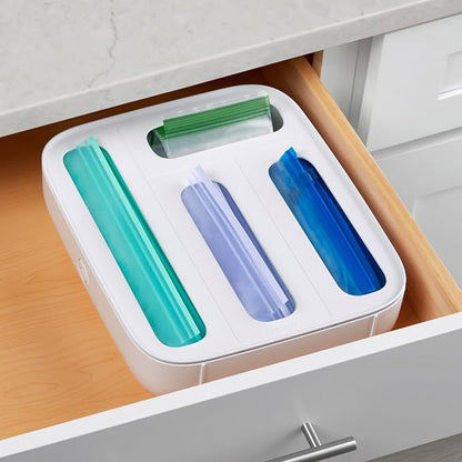 YouCopia StoraBag Drawer Food Bags Dispenser, Plastic Sandwich Bag Organizer - Image 5