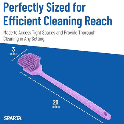 SPARTA 40501EC68 Plastic Large Scrub Brush, Kitchen Brush, Utility Brush - Image 5
