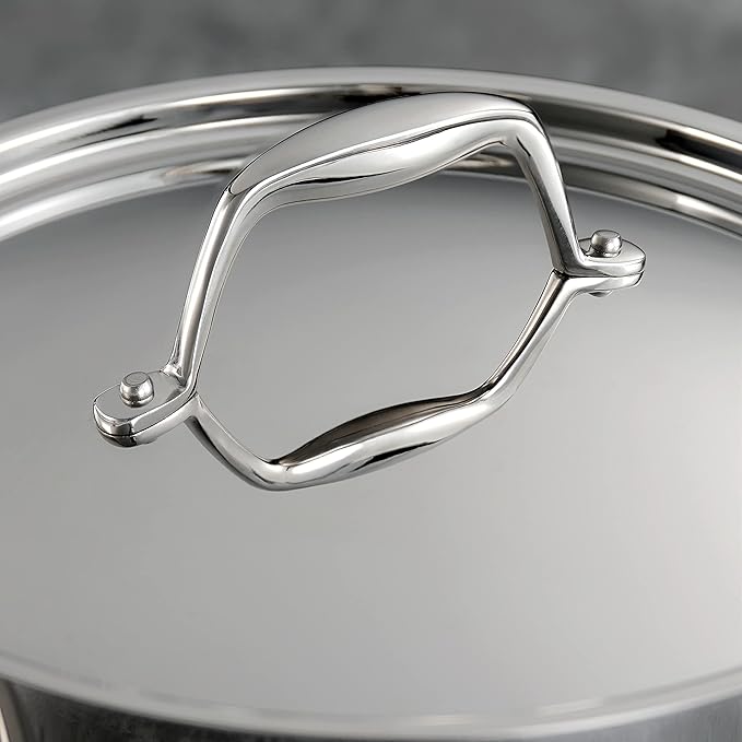 Tramontina Signature Tri-Ply Clad Stainless Steel 12-Piece Cookware Set - Image 7