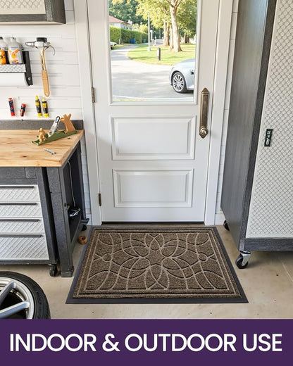 DEXI Front Door Mat Outside Entrance, Heavy Duty Non Slip Low Profile Doormat - Image 9