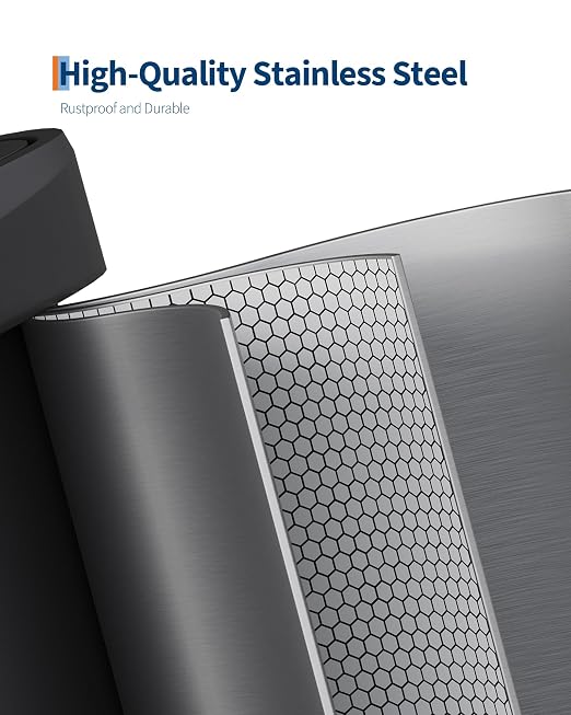 Garvee 21 Gallon / 80 Liter Stainless Steel Trash Can - Image 3
