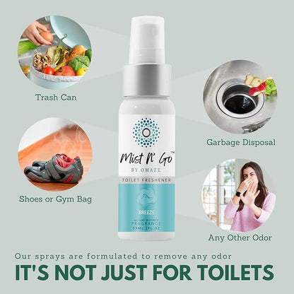 Mist N' Go by Omaze Travel Toilet Odor Eliminator - Image 5