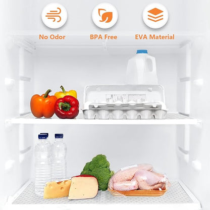 Shelf Liners for Kitchen Cabinets Refrigerator Liners Waterproof & Oil-Proof - Image 4