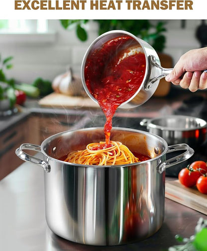 Cooks Standard Stainless Steel Saucepan - Image 6