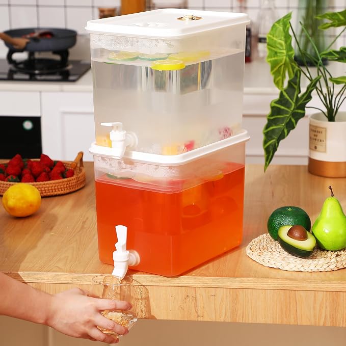 Domensi 8 Pack 2 Gallon Drink Dispenser - Image 6