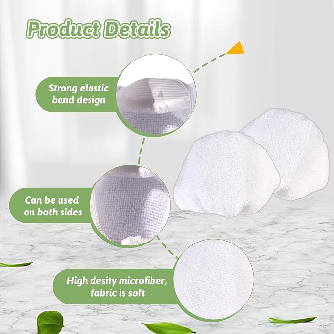 12Pack Microfiber Cloths for Handheld Steam Cleaner Compatible - Image 3