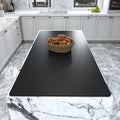 Warome Heat Resistant Mat, 47"x 23" Silicone Mat, Extra Large Silicone Mats for Kitchen Countert, Nonslip Kitchen Countertop Protector for Baking/Crafts, No Creases-Black
