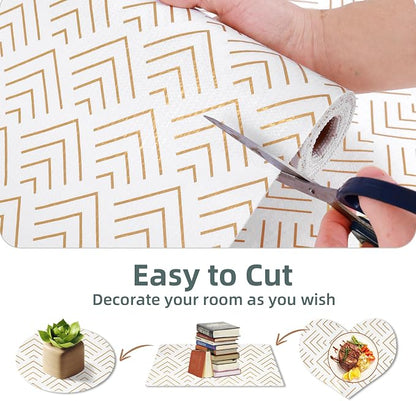 Shelf Liner for Kitchen Cabinets 11.8 x 236.2IN Non Adhesive Drawer Liner - Image 4