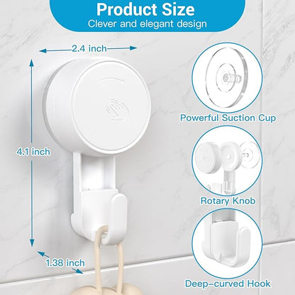 LUXEAR Suction Cup Hooks Reusable Suction Hooks - Image 7