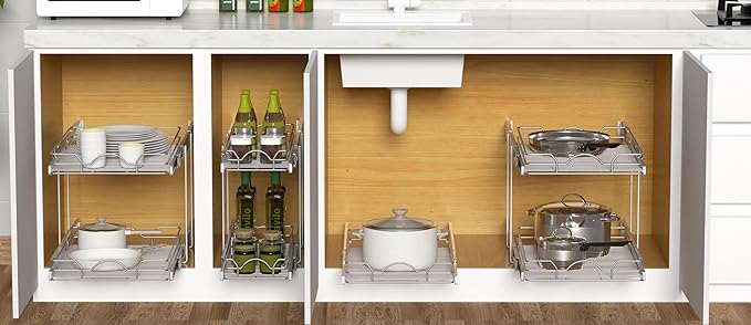 OCG Pull Out Cabinet Organizer, Pull out Drawers, Cabinet Pull Out Shelves - Image 6