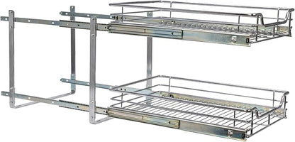 Household Essentials Glidez Multipurpose Chrome-Plated Steel Pull-Out/Slide-Out - Image 9