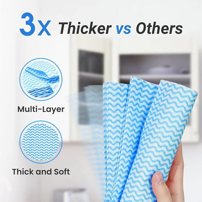 Disposable Dish Cloths Paper Towels, Domestic Cleaning Towels - Image 3