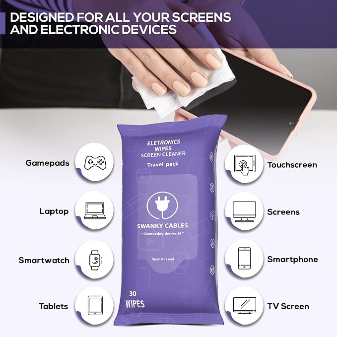 Screen Cleaner Wipes: Electronic Wipes - Image 6