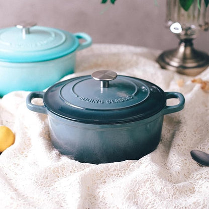 EDGING CASTING Enameled Cast Iron Covered 5.5 Quart Dutch Oven - Image 9