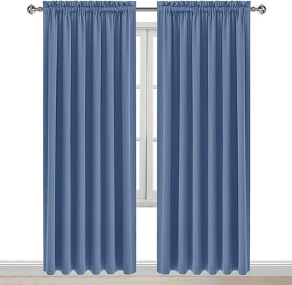 DWCN Blackout Curtains for Living Room Thermal Insulated, Energy Saving & Noise - Image 9