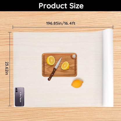 Drawer Liners for Kitchen Cabinets, 23.6"W x 197"L x 0.03"T, Cupboard Liner - Image 2