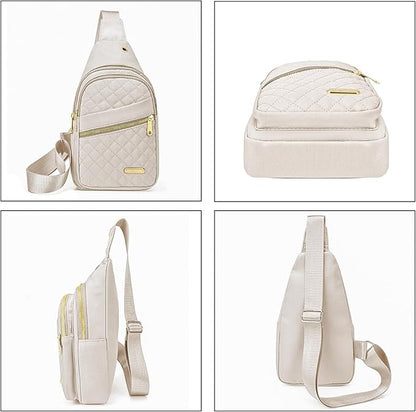 Small Sling Bag For Women Men Casual Crossbody Sling Backpack