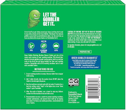 Green Gobbler Washing Machine Cleaner Tablets - Image 9
