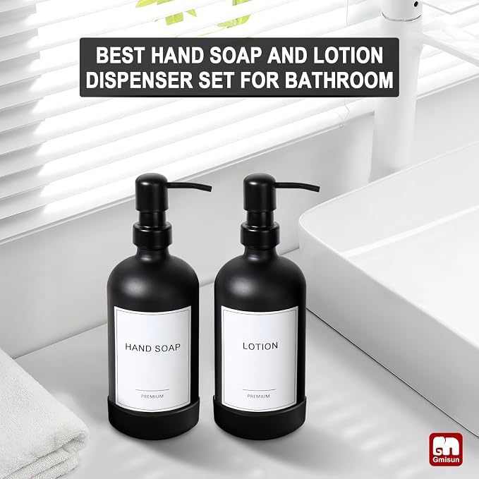 GMISUN Black Soap Dispenser - Image 5