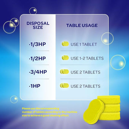 Garbage Disposal Cleaner and Deodorizer Tablets - Image 6