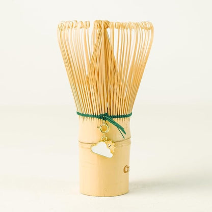 Crafti Matcha Whisk With Removable Whisklet™ Charm | Natural Bamboo | Included by Crafti