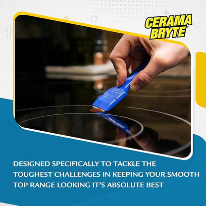Cerama Bryte Glass Cooktop and Stove Top Cleaner Combo Kit - Image 8