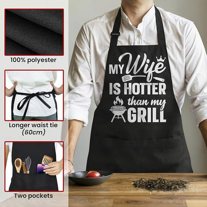 SANDJEST Funny Mens Aprons - Image 2