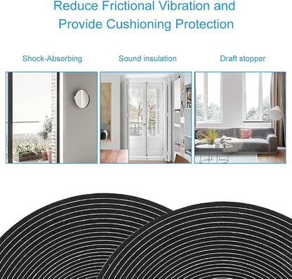 Seal Foam Tape, 1/4 Inch W x 1/16 Inch T Weather Stripping - Image 5