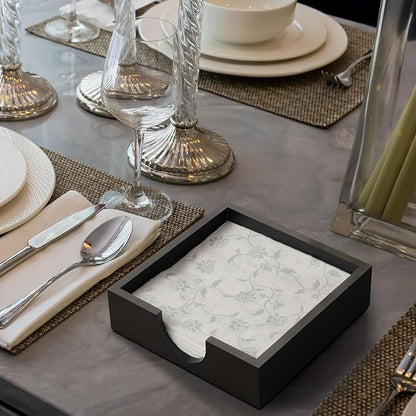 Napkin Holder for Table, Wooden Napkins Holders For Paper Napkins, Flat Napkin - Image 5
