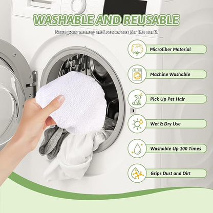 12Pack Microfiber Cloths for Handheld Steam Cleaner Compatible - Image 5