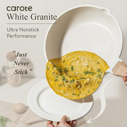 CAROTE 12Inch Nonstick Deep Frying Pan - Image 3