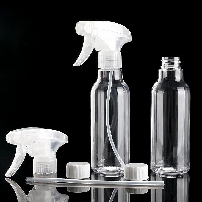 Cosywell Plastic Spray Bottles 8.8oz/260ml 4 Pack Empty Spray Bottle - Image 6