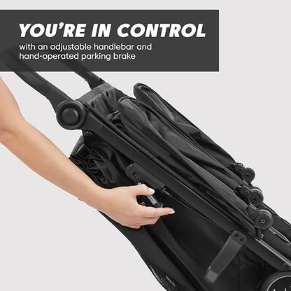 Baby Jogger City Mini GT2 All-Terrain Double Stroller Jet Black Perfect for Newborn and Toddler Compatible with Britax Cybex Graco and Maxi Cosi Infant Car Seats