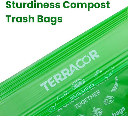 3 Gallon Compostable Trash Bags, 100 Bags Compost Bags - Image 4