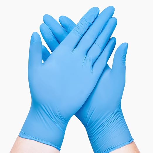 Disposable Nitrile Exam Gloves, Nitrile Gloves Disposable Latex Free, Medical - Image 5