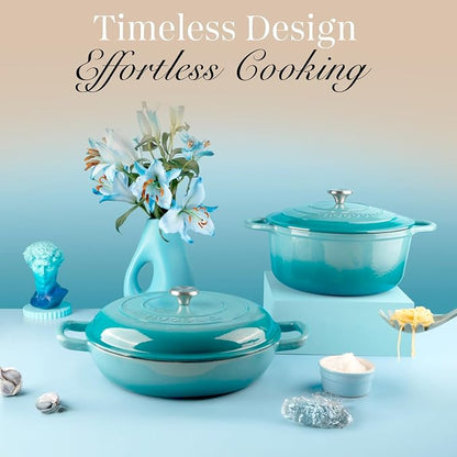 Shallow Cast Iron Casserole - Image 9