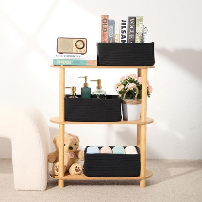MiniArk Small Storage Baskets for Organizing | Closet Organizer Bins | Shelf - Image 6