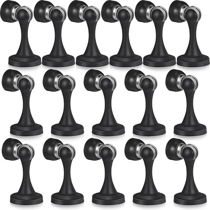 16 Pcs Magnetic Door Stoppers Stainless Steel Door Stops Magnetic Catch Holder by Shimeyao
