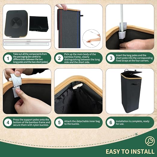 Recycling Bin for Kitchen 26 Gallon 100L Recycle Bin - Image 4