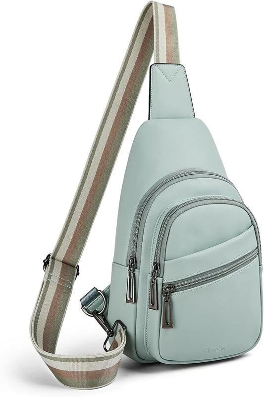 Sling Bag Crossbody Bags for Women Small Cross Body Bag Fanny Packs Chest Sling Purse for Daily Travel Leisure Sport