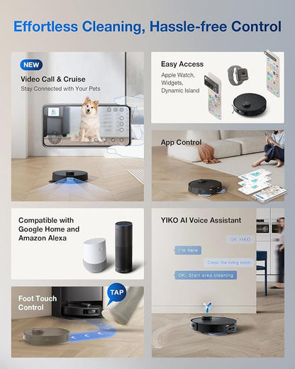 ECOVACS DEEBOT T30S PRO Robot Vacuum and Mop, TruEdge Adaptive Edge Mopping - Image 10