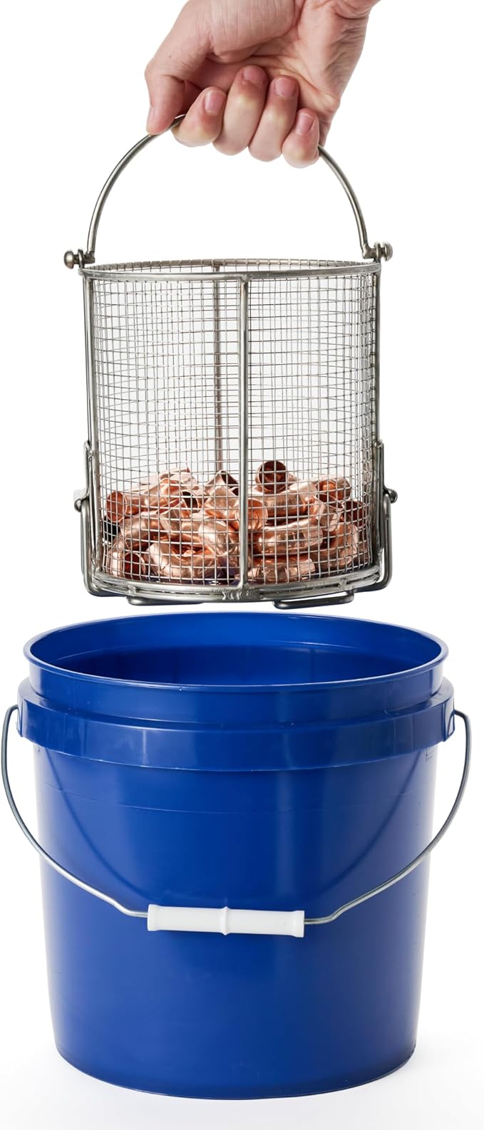 Dip N’ Drain – The Ultimate Stainless Steel Parts Cleaning Basket | Fits Any - Image 4