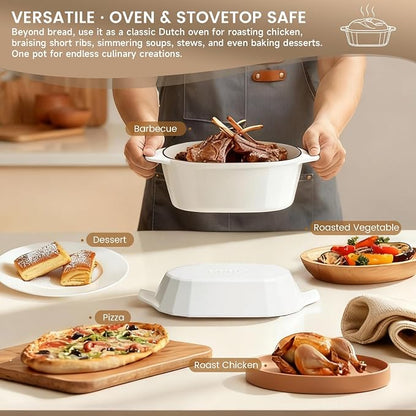 Enameled Cast Iron Sourdough Bread Oven – Dutch Oven - Image 7