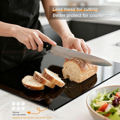 Black Cutting Boards for Kitchen, Acrylic Cutting Board - Image 2