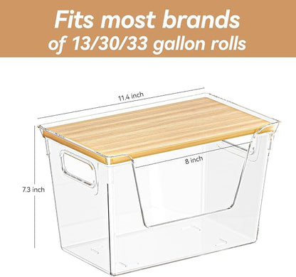 1 Pack Stackable Storage Trash Bag Holder - Image 5