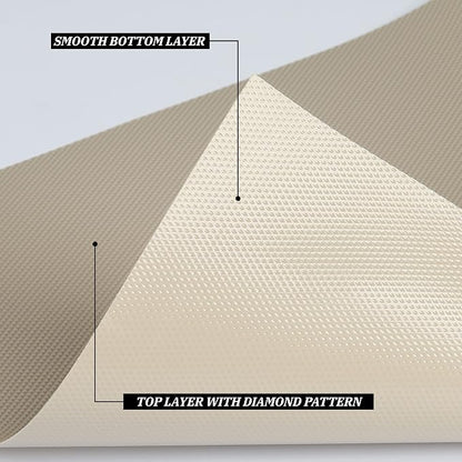 Kitchen Shelf Liner Drawer Liners, Non-Adhesive Refrigerator Liners Waterproof - Image 4