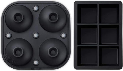 Samuelworld Large Silicone Premium Ice Trays, 2 Inches Big Cubes & 2.5 Inches - Image 5
