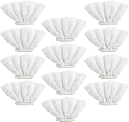 12 Pack Handheld Steam Cleaner Pads Replacement Bissell Steam Shot, McCulloch by RJMom