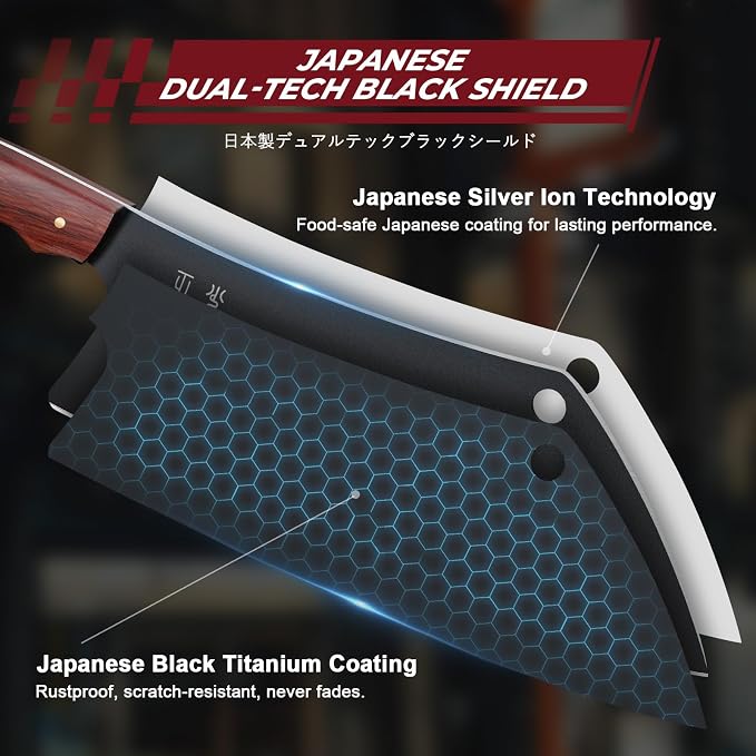 DRGSKL Meat Cleaver Knife 8inch - Image 2